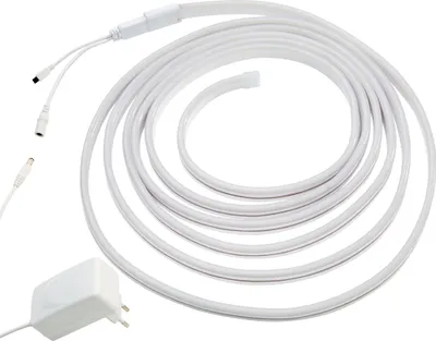 Produktbild von LED Digitaler Neon Lichtschlauch 5m Lichterkette Warmweiß viele Leuchteffekte