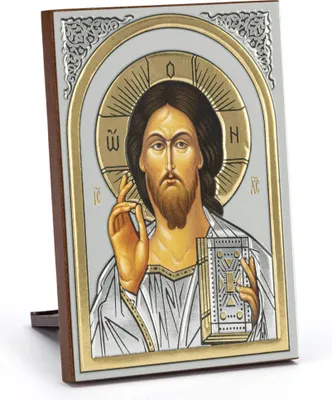 Obrázek produktu pro Ikona Ježíše Krista, dřevo, 6 x 8,5 cm, křesťanská, 11085
