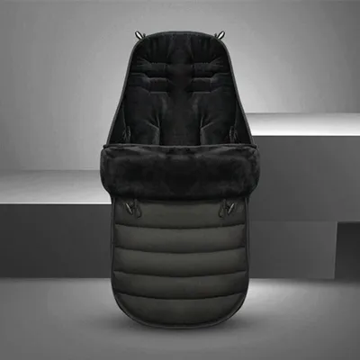 Imagen del producto de Saco de dormir para cochecito de bebé, acolchado y cálido, color