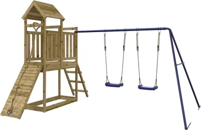 Produktbild von vidaXL Spielturm Imprägniertes Kiefernholz