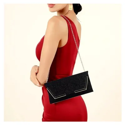 Produktbild von Clutch Damen Abendtasche, Elegante Abendtasche Damen Clutch Damen Umschlag Clutch, Damen Umschlag Clutch Elegant Abendtasche für Hochzeit, Party, Bankett