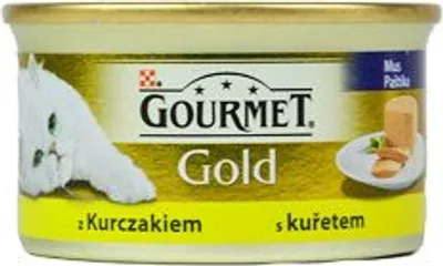 Produktbild von PURINA Gourmet Gold Mousse mit Huhn – Nassfutter für Katzen – 85 g