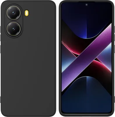 Obrázok produktu pre Pre Xiaomi Poco X7 Pro 5G / Redmi Turbo 4 – silikónové TPU ochranné puzdro, flexibilné a tenké, čierne
