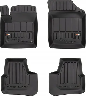 Produktbild von FROGUM Gummimatten Autofussmatten für Volkswagen UP! ab 2011