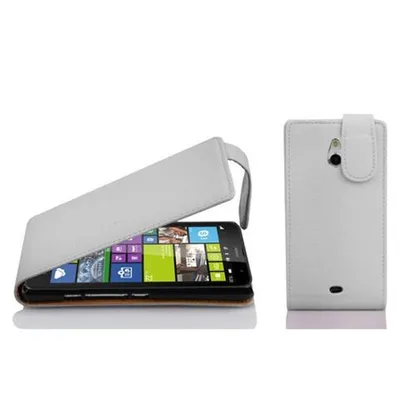 Immagine prodotto di Cadorabo cover protettiva per Nokia Lumia 1320 custodia in bianco flip case custodia per cellulare cover in Similcuoio
