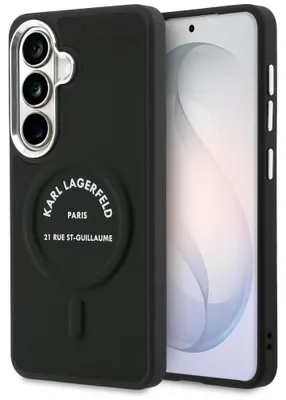 Obrázok produktu pre Puzdro Karl Lagerfeld Embossed Ring RSG Logo MagSafe pre Samsung Galaxy S26+ - čierne