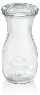 Produktbild von 48x Weck Glas Flasche mit Deckel Bottle 250 ml