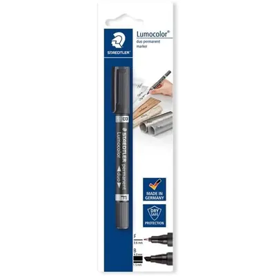 Zdjęcie produktu dla Staedtler Lumocolor permanent duo 348 B, 1 szt.