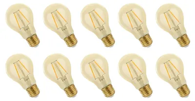 Produktbild von Spectrum E27 LED Lampe 4,9W 490lm 2400K Warmweiß 230V 10 Stück