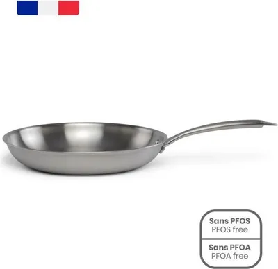 Produktbild von Bratpfanne, Triply Edelstahl 28 cm, Induktionsgeeignet, Hergestellt in Frankreich