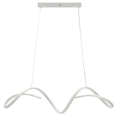 Produktbild von LED Deckenleuchte Aluminium 80x20x120 cm Weiß Mauro Ferretti UTER