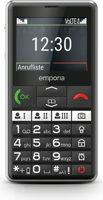 Produktbild von Emporia PURE-LTE 5,87 cm (2.31") 107 g Schwarz Seniorentelefon