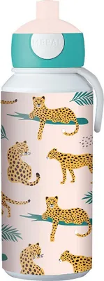 Produktbild von Mepal trinkflasche pop-up campus 400 ml - leopard 107410065388
