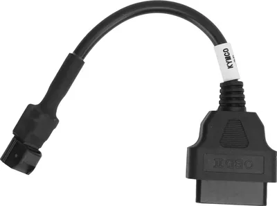Obrázek produktu pro Diagnostický kabel OBD2 GoodConductivity Motocyklové příslušenství Náhrada pro KYMCO 3Pin