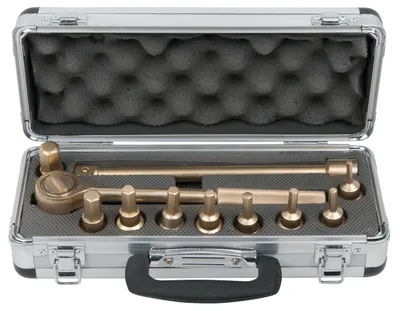 Produktbild von KS TOOLS BRONZEplus Bit-Stecknuss-Sätze 1/2' 9-tlg ( 963.1322 )