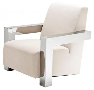 Produktbild von Casa Padrino Luxus Designer Art Deco Lounge Sessel - Luxus Club Sessel