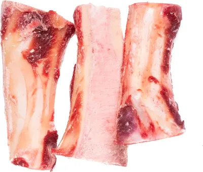 Produktbild von Gefrorene Rinderknochen, der Länge nach geschnitten, 2 kg - Schronisko Bukowina