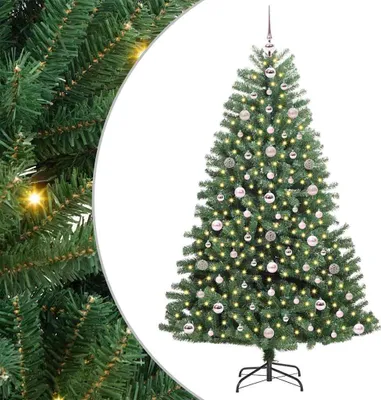 Image de vidaXL Arbre de Noël artificiel pliable vert 180 cm