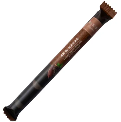Produktbild von Hussel Stick 62% Kakao Edelbitter-Schokolade, 40g