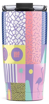 Productafbeelding van Cool Bottles - Thermosbeker voor koffie, roestvrijstalen thermoskan, koffiebeker - 10 stuks