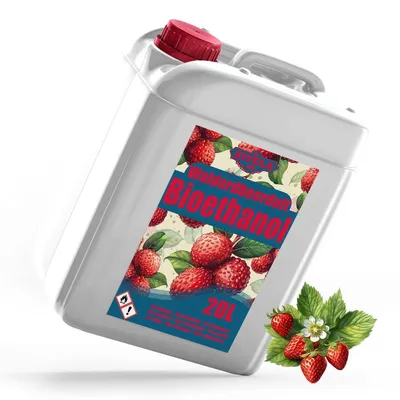 Productafbeelding van Solidchoice - Bioethanol 96,6%, 20 Liter met Bosaardbeiengeur