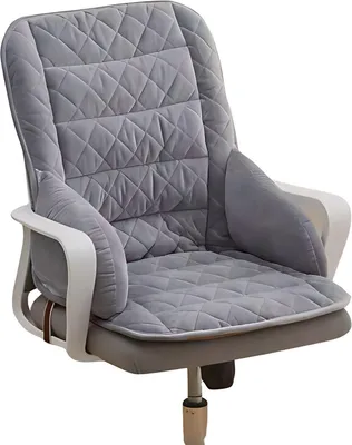 Obrázok produktu pre Vankúš Tavien - Vankúš na kancelársku stoličku - Ergonomický chrbtový vankúš - Univerzálny - Sivý
