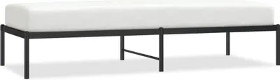 Immagine prodotto di vidaXL Struttura letto in metallo nero 75x190 cm