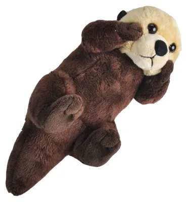 Produktbild von Wild Republic Plusch-Seeotter - 20 cm - mit echtem Sound