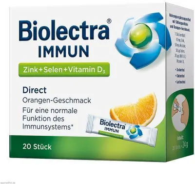 Obrázek produktu pro Biolectra Immun Direct Sticks 20 St