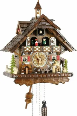 Image de Engstler - 4491 QMT - Horloge murale coucou - Quartz