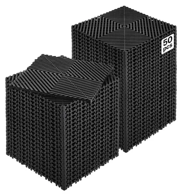 Zdjęcie produktu dla Mata Drenażowa Vevor 31X31 Cm 50 Sztuk Profesjonalna Mocna Pp
