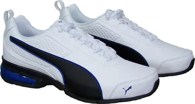 Produktbild von Puma Herren Schuhe weiß Leader VT SL, Farbe:White-Red, Größe:EU 42.5