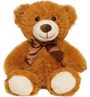 Image de Peluche ours en peluche, 34 cm, couleur marron, 1 pièce