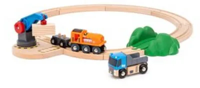 Image de BRIO World Train Set Starter Lift & Load Set