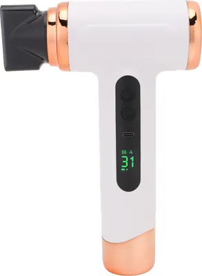 Produktbild von Kabelloser Haartrockner 15600 mAh Tragbarer USB-aufladbarer Haartrockner mit USB-Aufladung Kalt- und Warmluft 200 W für Studentenwohnheime Weiß