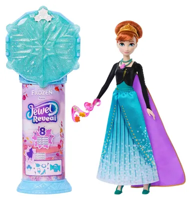 Zdjęcie produktu dla Disney Frozen JJY37, Lalka modowa, Damski, 3 lat(a), Chłopak, dziewczyna, 317,5 mm, Wielobarwny