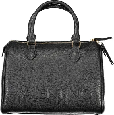 Produktbild von Elegante schwarze Damenhandtasche mit verstellbarem Schulterriemen