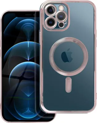 Immagine prodotto di ELECTRO MAG COVER cover per cellulare compatibile con MagSafe adatta per IPHONE 12 Pro Max oro rosa