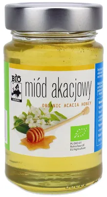 MIÓD AKACJOWY BIO 300 g - BIO PLANET