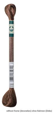 Productafbeelding van DMC Borduurgaren Mouline Satin 1008F -898, 6 strengen, 8m