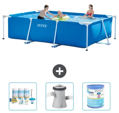 Produktbild von Rechteckiger Frame Pool - 300x200x75 cm - 4-teilig S40146
