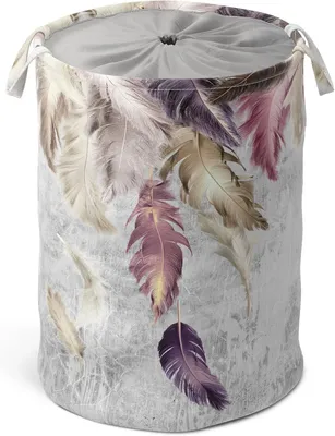 Imagen del producto de SANILO® Cesta para la ropa, modelo "Plumas"