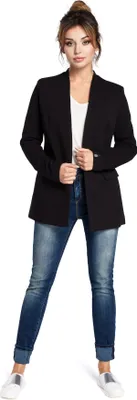 Produktbild von BeWear Lange Jacke für Frauen Anton B030 schwarz L