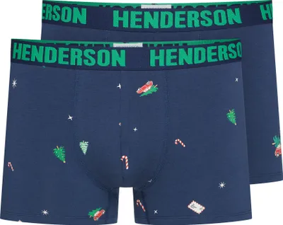 Produktbild von HENDERSON Herren Boxershorts mit längerem Bein Jury 2er Pack XL