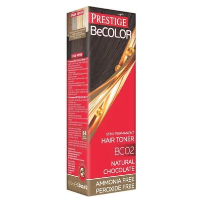 Zdjęcie produktu dla Prestige Be Color Półtrwała farba do włosów BC02 czekolada 100 ml