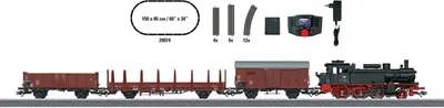 Obrázok produktu pre Märklin Era III Freight Train, HO (1:87), Chlapec / dievča, Kov, 3 rok / roky, Čierna, Hnedá, Šedá, Červená, Model železnice / vlaku