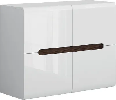 Produktbild von Buffet Darrel mit 4 Türen, Weiß, 105cm