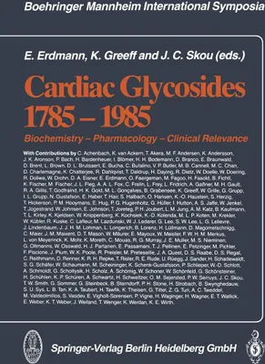 Produktbild von Cardiac Glycosides 1785-1985