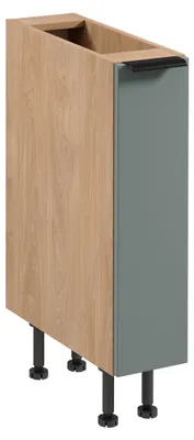 Immagine prodotto di Mobile estraibile SALERNO - larghezza 20 cm, rovere / verde