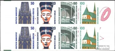Produktbild von Briefmarken BRD (BR.Deutschland) 1994 Mi MH31ab (kompl.Ausg.) postfrisch Sehenswürdigkeiten